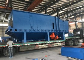 雙節結束，北京豐臺的通過式拋丸機訂單成功發貨~